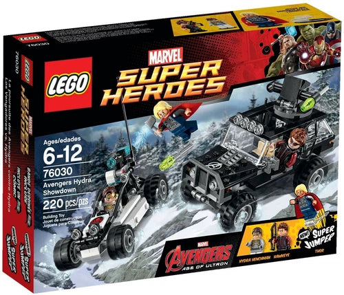 LEGO Marvel Avengers 76030 Hydra Showdown (2015 Model) RETIRED *Factory Sealed*