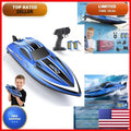AotoParts RC Boats Kids And Adults, 35KM/H High Speed Remote Control Boat Pool