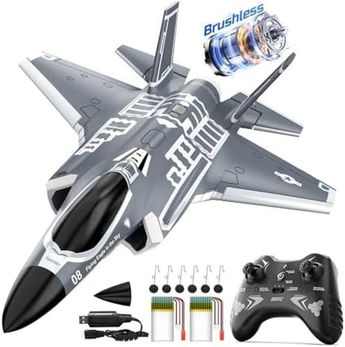 F35 4 Channel Brushless RC Plane for Adults Remote Control Airplane EDF Fight