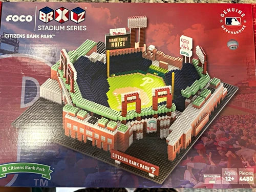 NEW IN BOX – Philadelphia Phillies Citizens Bank Park BRXLZ Stadium Building Set