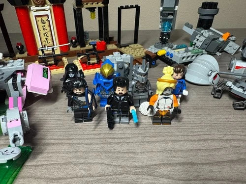 LEGO Overwatch Lot Used Incomplete D.Va Reinhardt Pharah Hanzo Reaper Mercy