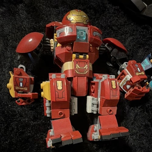 LEGO Marvel Super Heroes Lot Iron Man Spider-Man Thanos Vehicles & Mech Builds