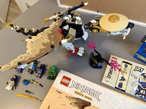 MEOW NINJAGO Egalt the Master Dragon 71809 + Jay Avatar - Arcade 71715