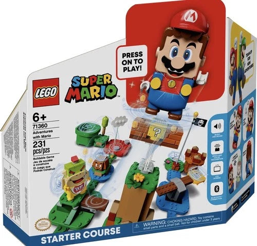 LEGO Mario Starter Course with Goomba’s Shoe and cat Suit