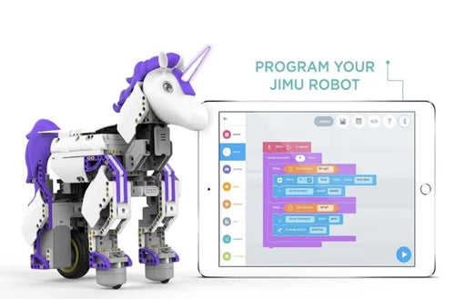UBTech Purple Jimu Robot Mythical Series: UnicornBot Kit - JRA0201 STEM PROJECT