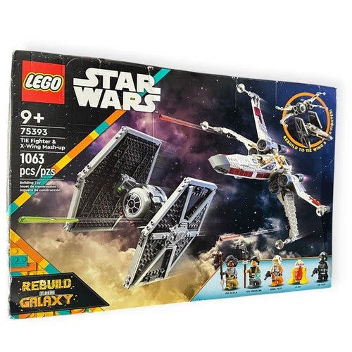 NIB LEGO Star Wars TIE Fighter & X-Wing Mash-Up 75393 Building Set 1063 Pcs