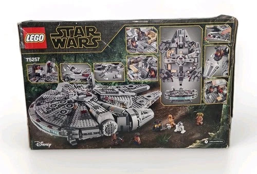 NIB_LEGO Star Wars: Millennium Falcon (75257) Brand New Sealed Retired Box Wear