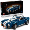 LEGO Icons Shelby Cobra 427 S/C Car Building Set for Adults - Bedroom, Office, o
