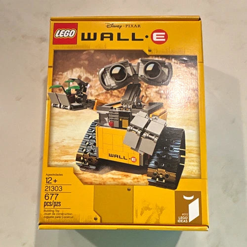MEOW Ideas Disney Pixar WALL•E 21303 Complete Set 677 Pieces - Unopened!