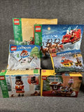 LEGO Christmas Bundle of 6 Sets NEW Factory Sealed