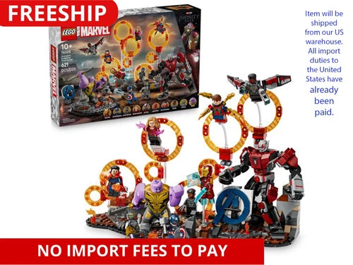 LEGO Marvel Avengers: Endgame Final Battle - Super Hero Building Set 76323