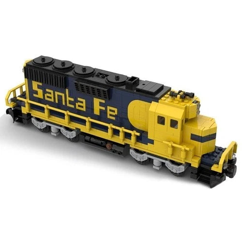 MOC-78947 Diesel Locomotive Train 860 Parts Building Blocks Toys Set Gift