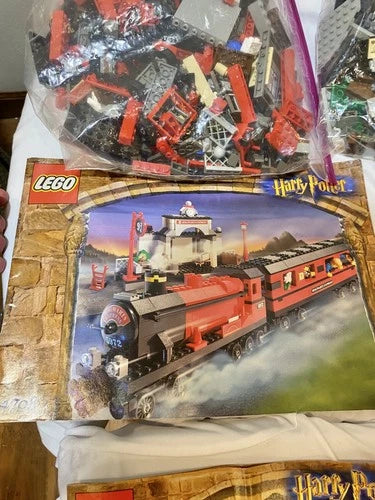 HUGE Vintage MEOW Harry Potter Sets 2001-2003 Hogwarts Express Hagrid’s Hutt
