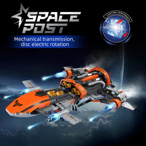 96156 Space Warship Building Blocks MOC Model Assembly Toy Gift