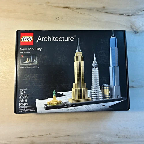 LEGO Architecture Skylines New York City (21028) Brand New Sealed (Retired)