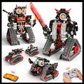 5-in-1 STEM RC Robot Building Kit 443PCS DIY Toy App Remote Control Ages 8-13
