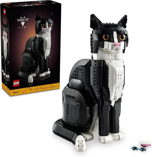 LEGO Ideas Tuxedo Cat - Building Sets for Adults, Ages 18+