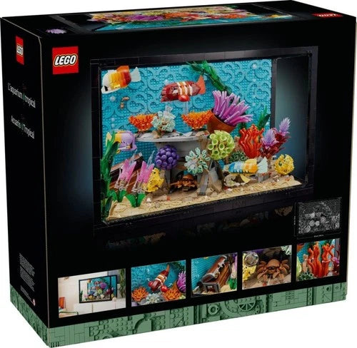 Tropical Aquarium 10366 Fish Tank Blocks 4154pcs — Coral Reef USA Compatible