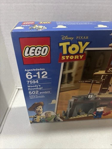 LEGO 7594 Woody's Roundup Sheriff Jail Disney Toy Story Pixar Retired 2010 NIB