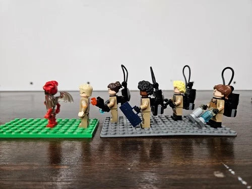 MEOW Ghostbusters: Ecto-1 & 2 (75828). 99.9% Complete With Minifigures! READ