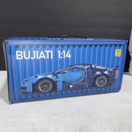Bujiati Supercar Building Block Kit – Premium 1:14 Scale Model for Enthusiasts