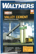 HO Scale Walthers Cornerstone 933-3098 Valley Cement Plant Complex Building Kit