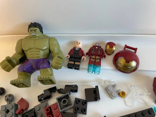LEGO Marvel Iron Man / Avengers Sets 76029, 76031, 76077, 76140 w/ Hulk, Ultron!