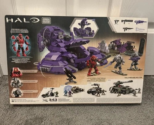 Halo Mega Bloks Covenant Wraith Ambush Set DPJ93 New Sealed Mint Condition