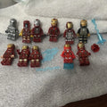 LEGO Marvel Iron Man 11 Minifigure Lot Mark 1, 5, 41, 43, 45, plus more. Vhtf