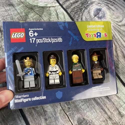 LOT 4 Mini Figure Athletes Warriors Musicians Cops Robbers Toys R Us COMPLETE