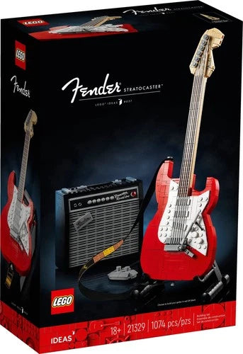 LEGO 21329 * FENDER STRATOCASTER GUITAR * CITY * NEW IN DAMAGED BOX, SEALED
