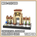MOC-217466 NEW DIY Universal Studios Orlando Gate Building Block Assembly Constr