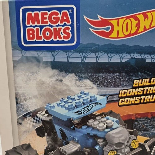 Mega Bloks Hot Wheels Baja Bone Shaker building set 91777 New 2014 Mattel 71 Pc