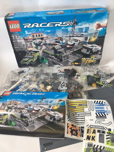 Lego Brick Street Getaway (8211)New, Open Box, Sealed Bags, Fast Shipping!!!