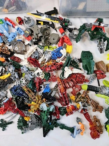 LEGO Bionicle Technic Hero Factory Masks Parts Extra Lego Bulk Lot 9lbs