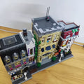 Police Station & Pet Store City Building Block Model Set