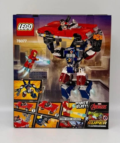 LEGO MARVEL 76077 - Iron Man: Detroit Steel Strikes - NIB - NEAR MINT!