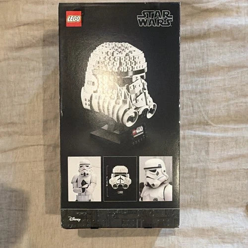 LEGO Star Wars Stormtrooper Helmet 75276 Set 647 pcs 18+ Display Stand