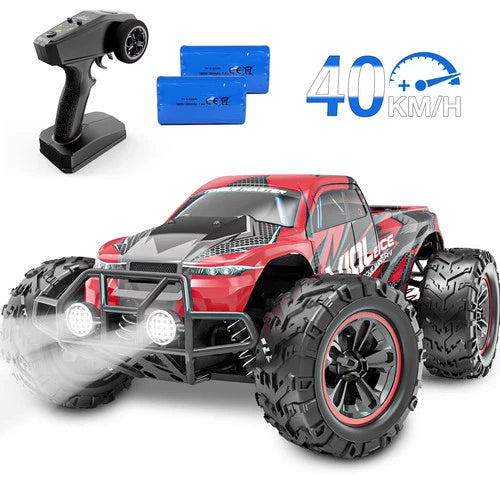 AUOSHI RC Car 1:16, 30MPH 4WD Off-Road Truck, 60 Min Play, LED Lights
