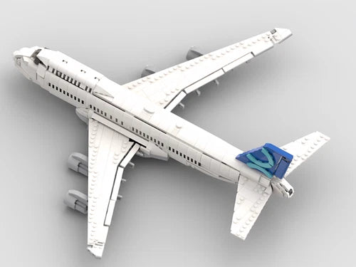 MOC-160693 Boeing 747 aircraft building blocks Toys Birthday Gift set