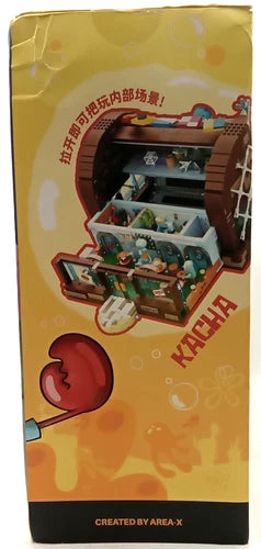 Area-X SpongeBob Krusty Krab Building Blocks Sealed