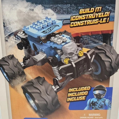 Mega Bloks Hot Wheels Baja Bone Shaker building set 91777 New 2014 Mattel 71 Pc