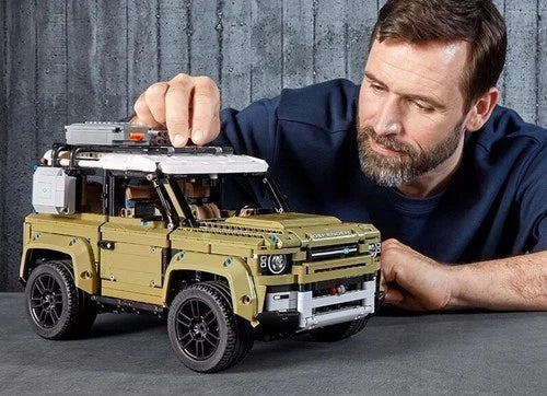 Land Rover Defender Off-Road Car Building Blocks Set Compatible Brick Toy