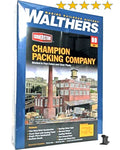 Walthers HO Scale ~ New 2026 ~ Champion Packing Plant ~ Kit ~ 933-3048