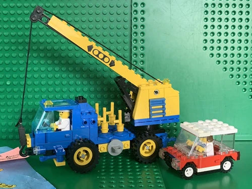 Vintage Legoland Mobile Car Crane Lego 1489 From 1989 Rare COMPLETE