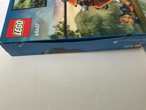 LEGO JUNGLE EXPLORER HELICOPTER @BASE CAMP 60437 RETIRED NIB W/DAMAGE AREAS