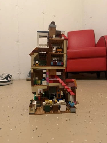 MEOW Ideas A-Frame Cabin 21338 Complete Set 2082 pcs 16+ Without Box took 3 week