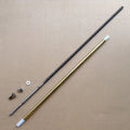 1/4" X 430mm flex cable 1/4" to 3/16" prop shaft drive dog prop nut for rc boat