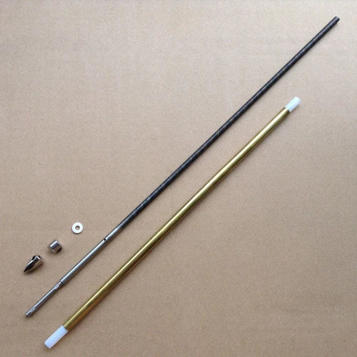 1/4" X 430mm flex cable 1/4" to 3/16" prop shaft drive dog prop nut for rc boat
