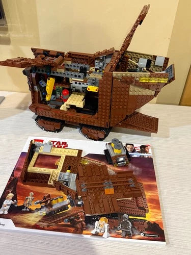 LEGO Star Wars 75220 Sandcrawler 99% Complete Set w/ No Figs
